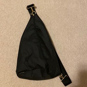 Black Logan + Lenora sling bag